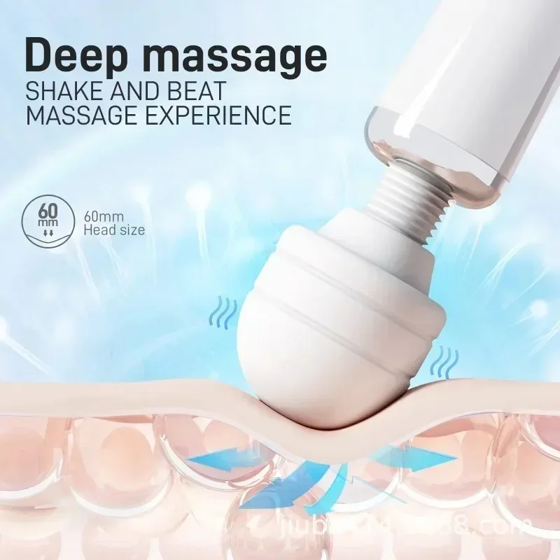 Potężny wibrator Magic Wand dla kobiet Big Av Body Massager G Spot Stymulator łechtaczki Ładowanie Zabawka erotyczna dorosłych