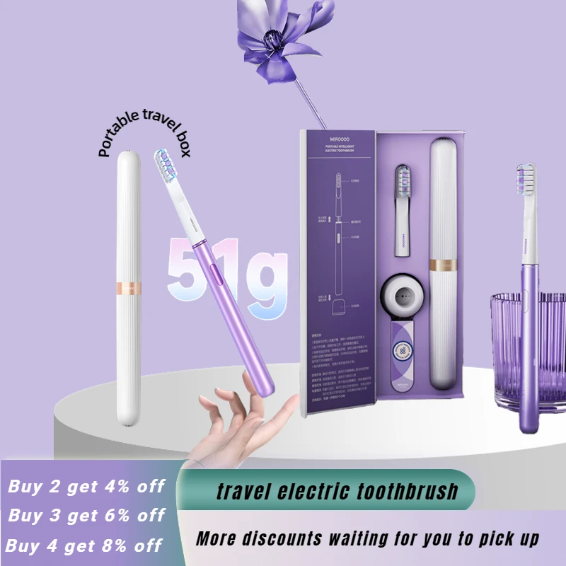 

MIROOO Electric Toothbrush Small Teeth Brush My First Tooth Free Shipping