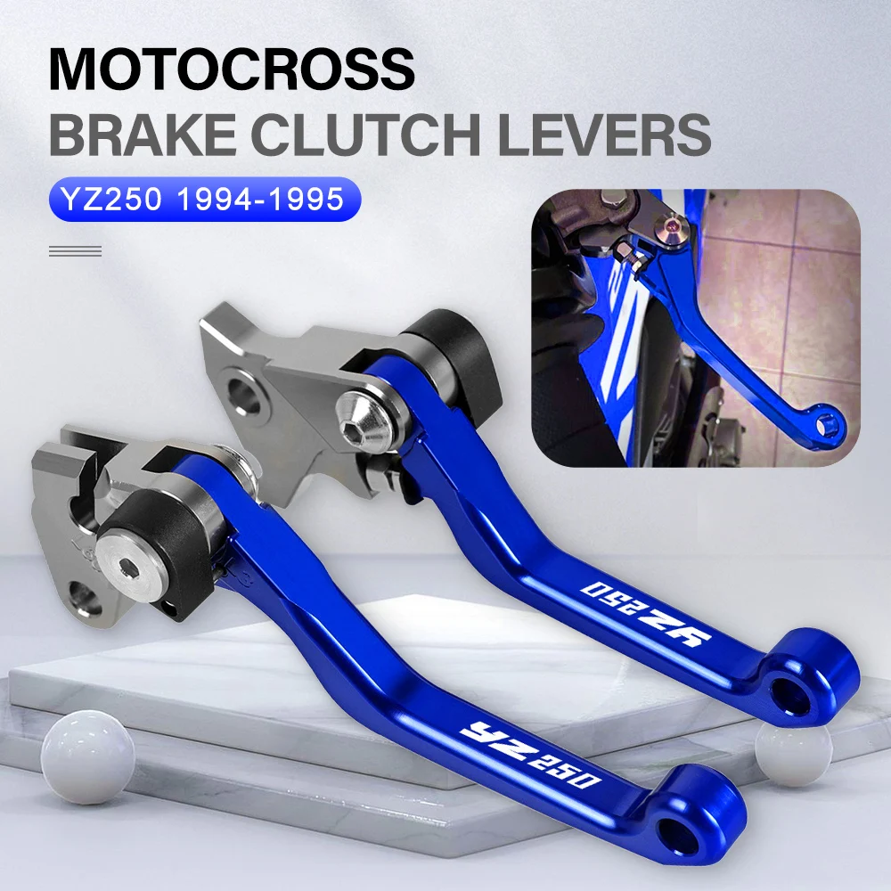 

Motocross Pivot Brake Clutch Levers For YAMAHA YZ250 1990 1991 1992 1993 1994 1995 Motorcycle Accessories Dirt Bike Handle Lever