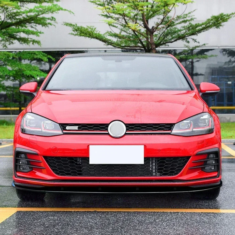 Для Golf 7.5 MK7.5 GTI R-Rline 2017-2019 передний бампер разделитель губ диффузор комплект