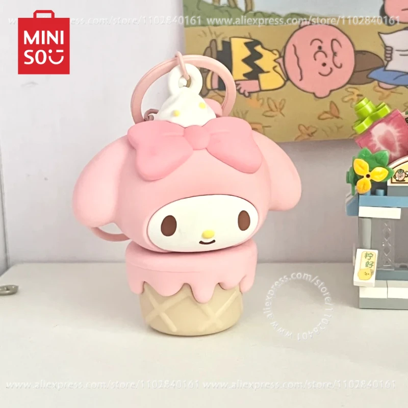 Светящийся кулон MINISO Sanrio серия мороженого милые декоративные детские игрушки