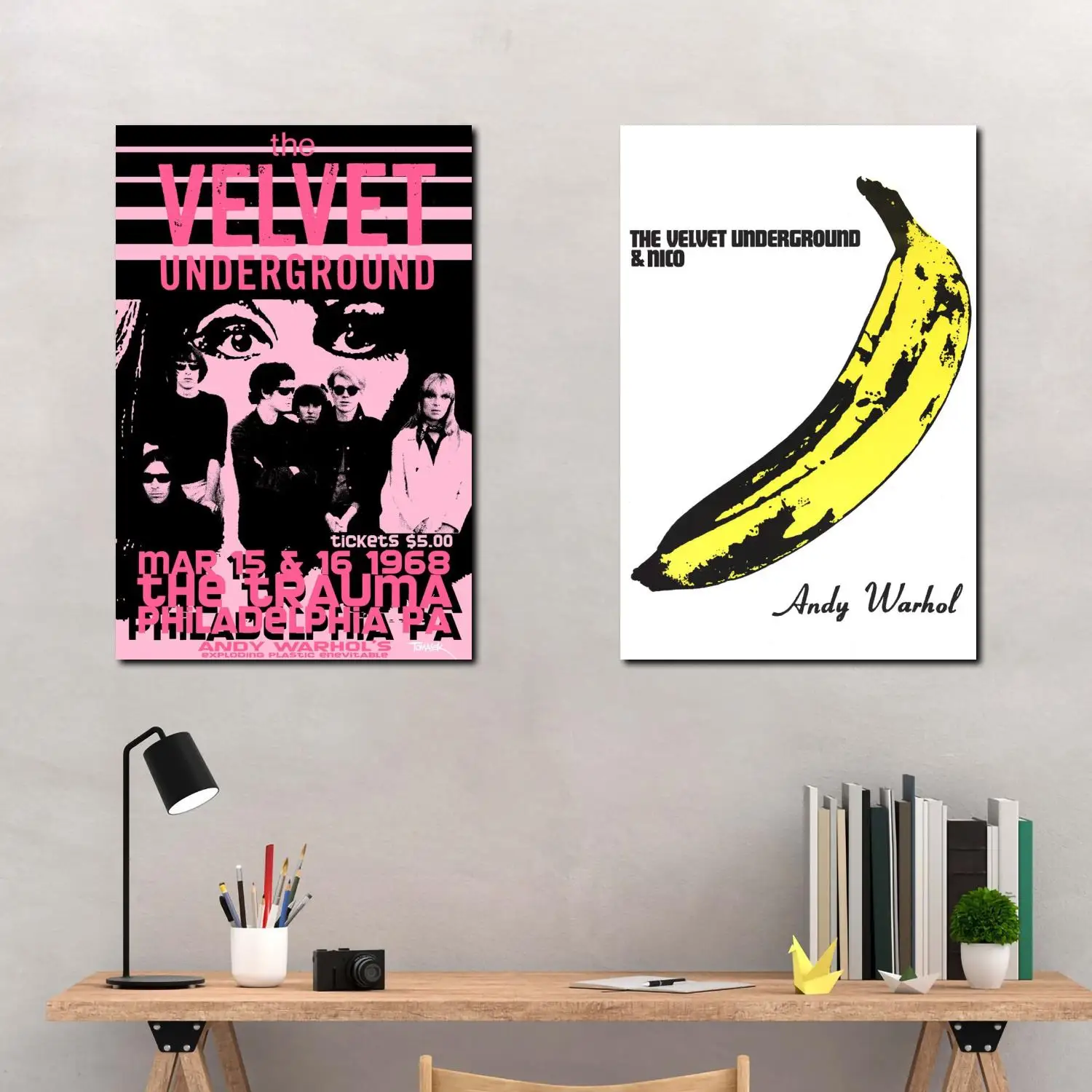 

the velvet underground Singer Canvas Art Poster and Wall Art Picture Print Modern Family bedroom Decor Posters