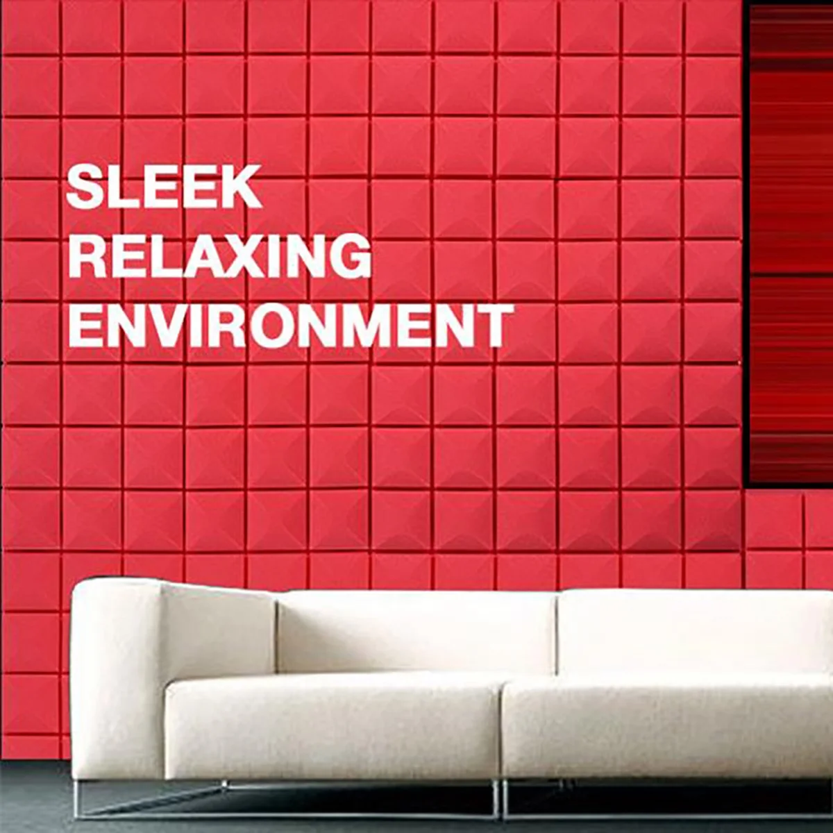 12 шт. звукоизоляционные панели из пеноматериала