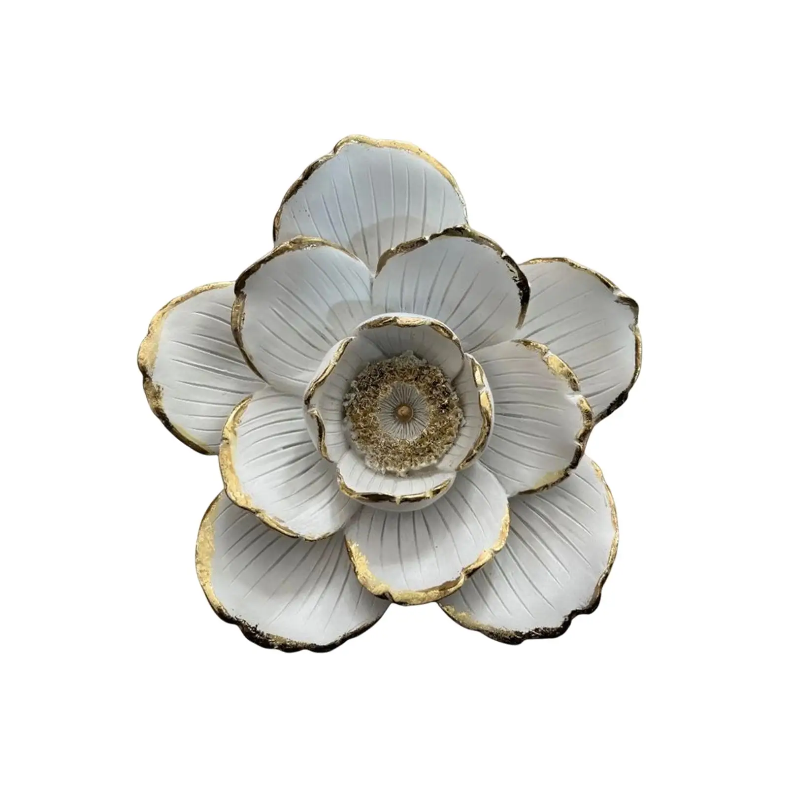 

3D Flowers Hanging Decor Statue Background Flowers Wall Decor Pendant Ornament