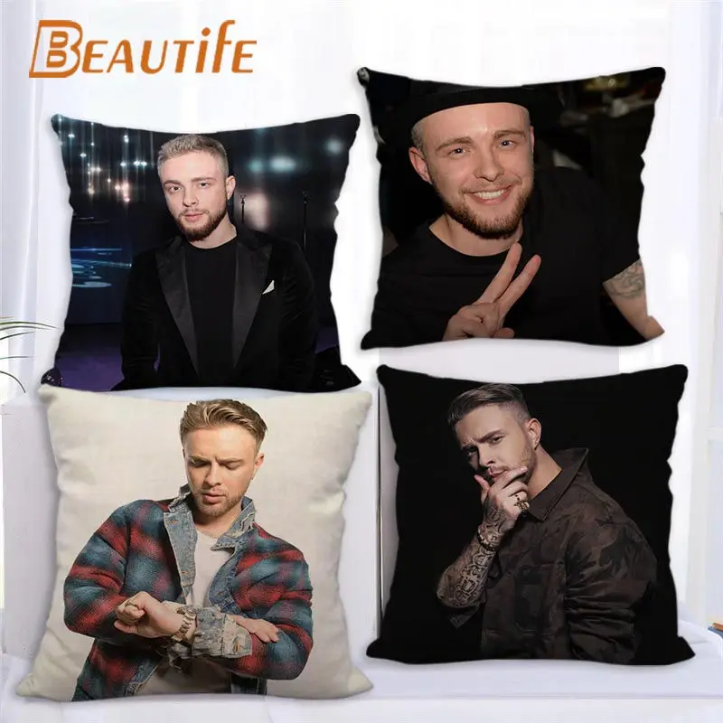 

Новое поступление, наволочка Egor kязычком для спальни, домашний декоративный Чехол 45x45 см, Квадратные Зеркальные Чехлы, хлопковая льняная тка...