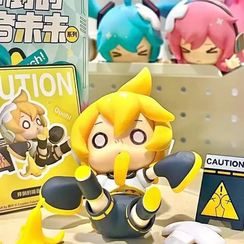 Фото Spot Falling Hatsune Miku Mysterious Box Miku Blind Box Фигурки Vocaloid Аниме Модель Kawaii Girls Fufu Doll Collection Модель Игрушки №5