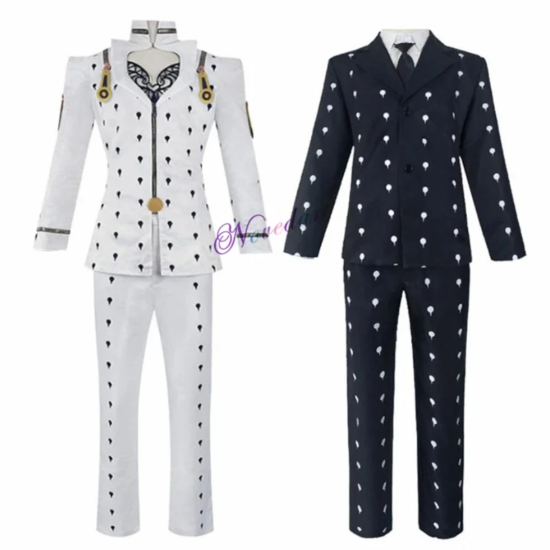 Костюм для косплея аниме Бруно букшиатти белые черные костюмы униформа мужчин и