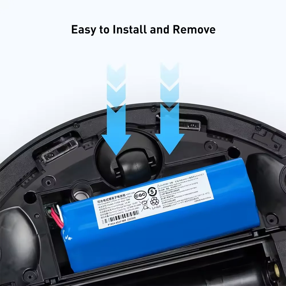 Фото 100% НОВАЯ Батарея для ECOVACS S10-LI-144-5200 12800 мАч, замена для роботов-пылесосов X1 T5 T8 T8AIVI MAX T9 12800 мАч №4
