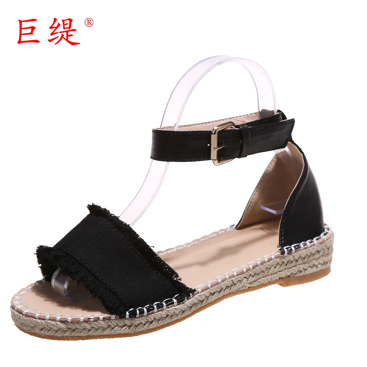 

Сандалии женские на плоской подошве, однотонные замшевые простые удобные Босоножки с открытым носком, модные босоножки, новинка 2022