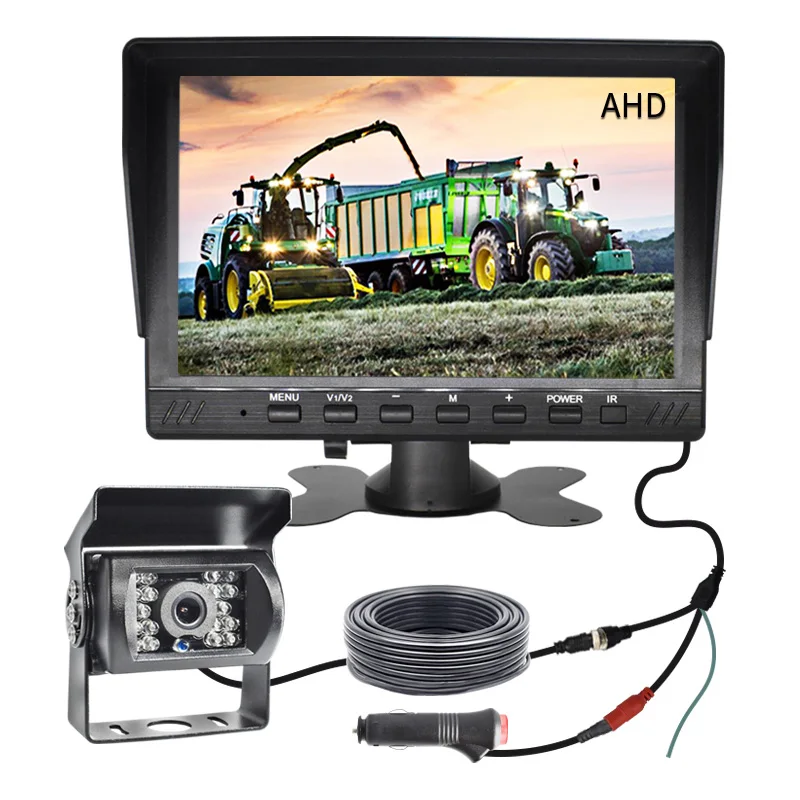 7-дюймовый монитор парковки автомобиля AHD 1024x60 0p IPS экран автомобильная система