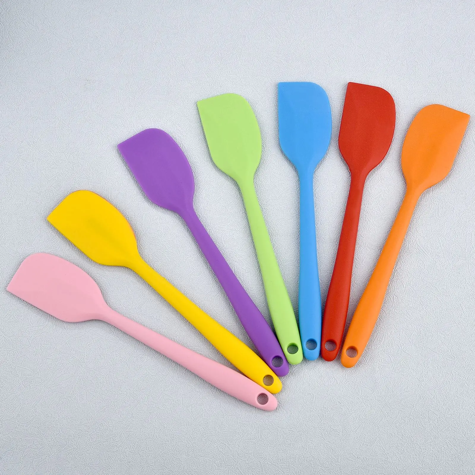 

Силиконовая Термостойкая антипригарная кухонная утварь, 8 дюймов, для очистки воска, сковорода, мягкая недеформируемая лопатка для выпечки