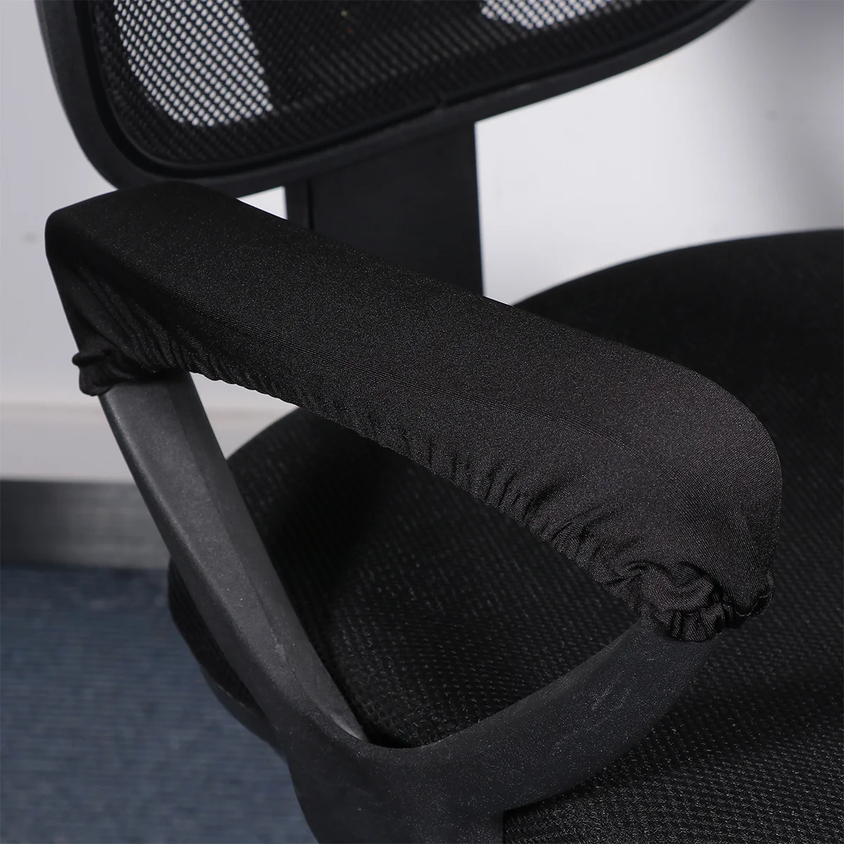 

2 Pcs Gaming Chair Arm Pad Fabric Office Pads Elbow Rest Cushion Sofa Covers Protector Armrest Pillows Computer Slipcover