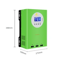 manufacturer supply 100a voltage adaptive mppt solar charge controller 98 efficiency led display step up solar controller