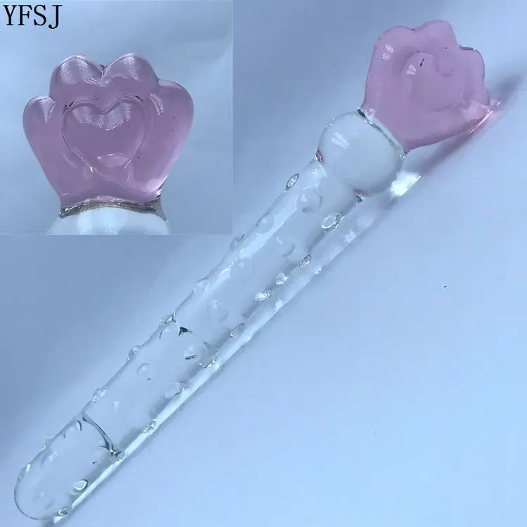 Стимуляция расширитель простаты массаж стекло анальная пробка вставка