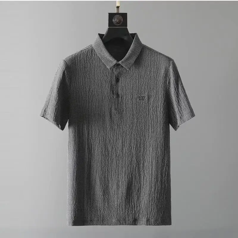 Casual Suit Men's New Short-sleeved Trousers Thin Breathable Personality Fashion Simple Two-piece Set