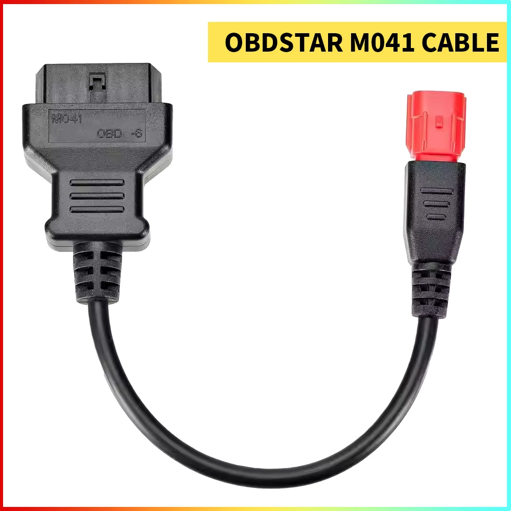 Фото Кабель OBDSTAR M041 для мотоциклов Ducati 2019 года выпуска и новее (Евро V) с функцией настройки приборной панели, совместимый с MS80, MS50, IScan и ODOMaster Tool. №3