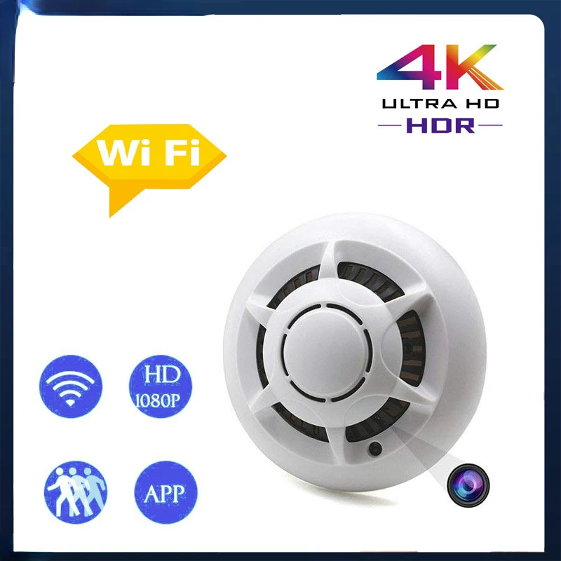 

HD 4K ip cam Wifi Mini Secret Camera Motion Detection Night Vision Surveillance security Audio Recorder Suport Hidden TF card