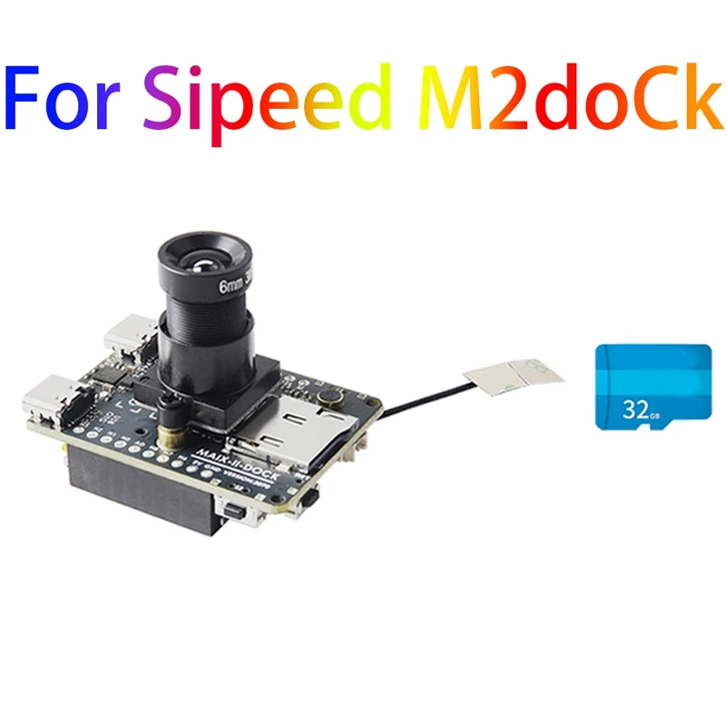 

Полнофункциональный комплект для Sipeed M2dock + 32G TF-карта Aiot Linux V831 Vision AI Python детали макетной платы