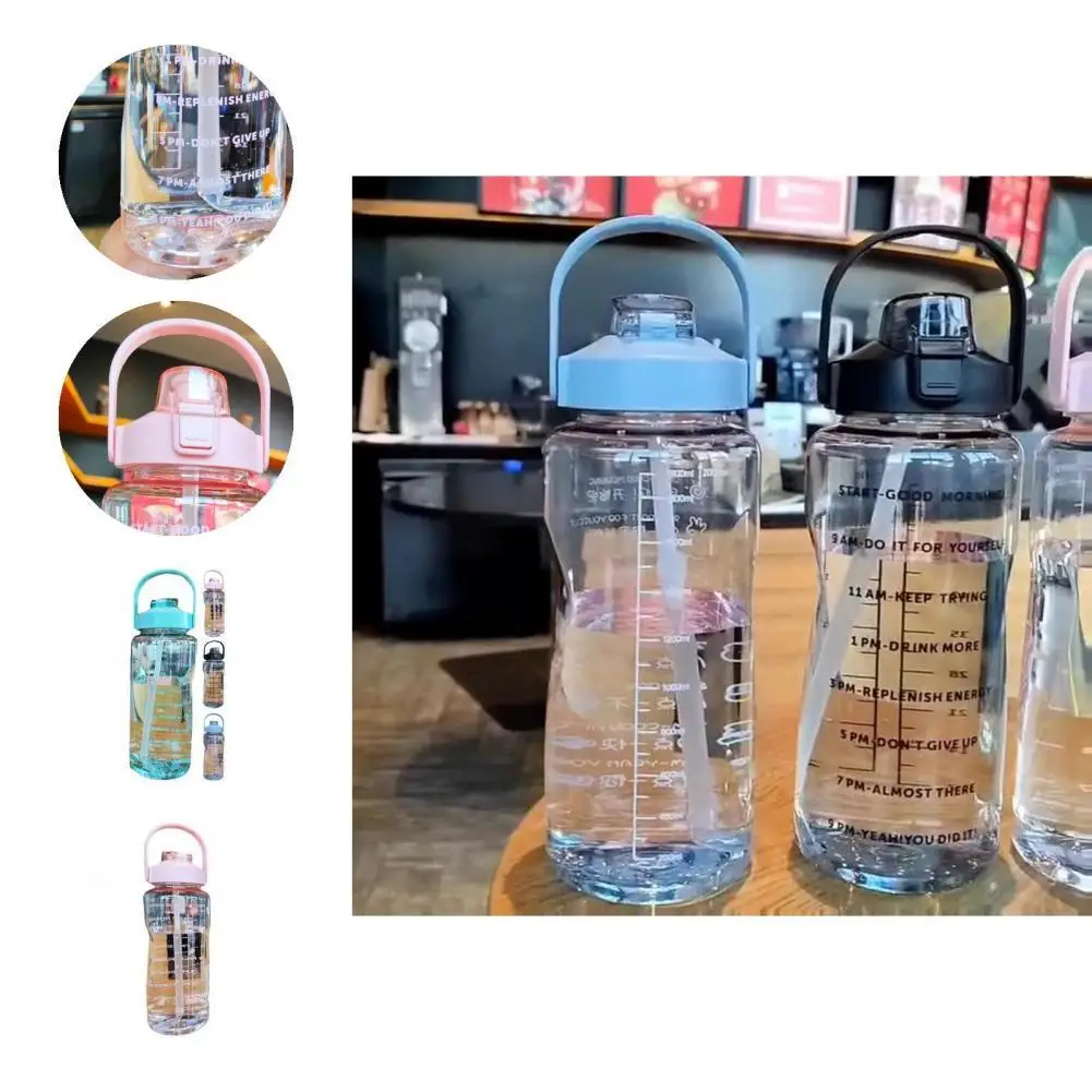 

Practical Drink Bottle Tasteless Clear Sports Water Bottle Exercise Fitness Sports Water Bottle for Travel Water Cup