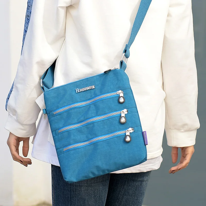 Women's Nylon Bag Crossbody Handbag Female Shopper Fashion Simple Quality Bolsas Korean Designer Shoulder Casual Bags For Women