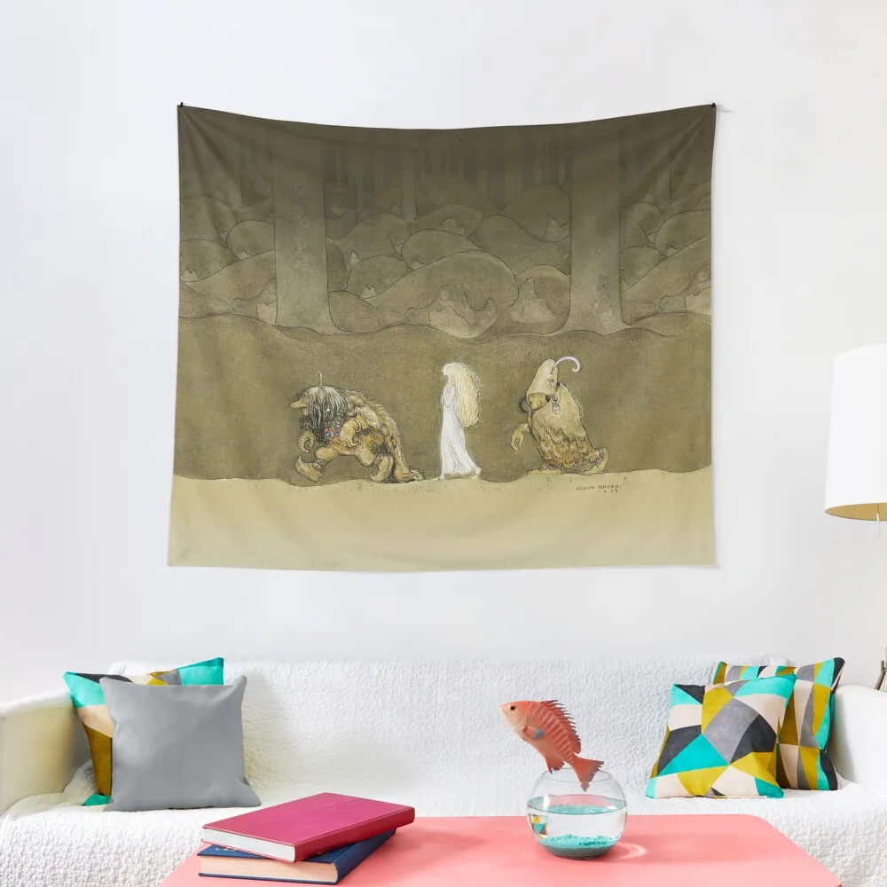 Гобелен Джон Бауэр принцесса и тролли