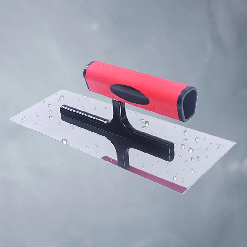 

Professional Plastering Trowel Handhold Metal Plastering Skimming Trowel Tool Easy Operation for Construction New House