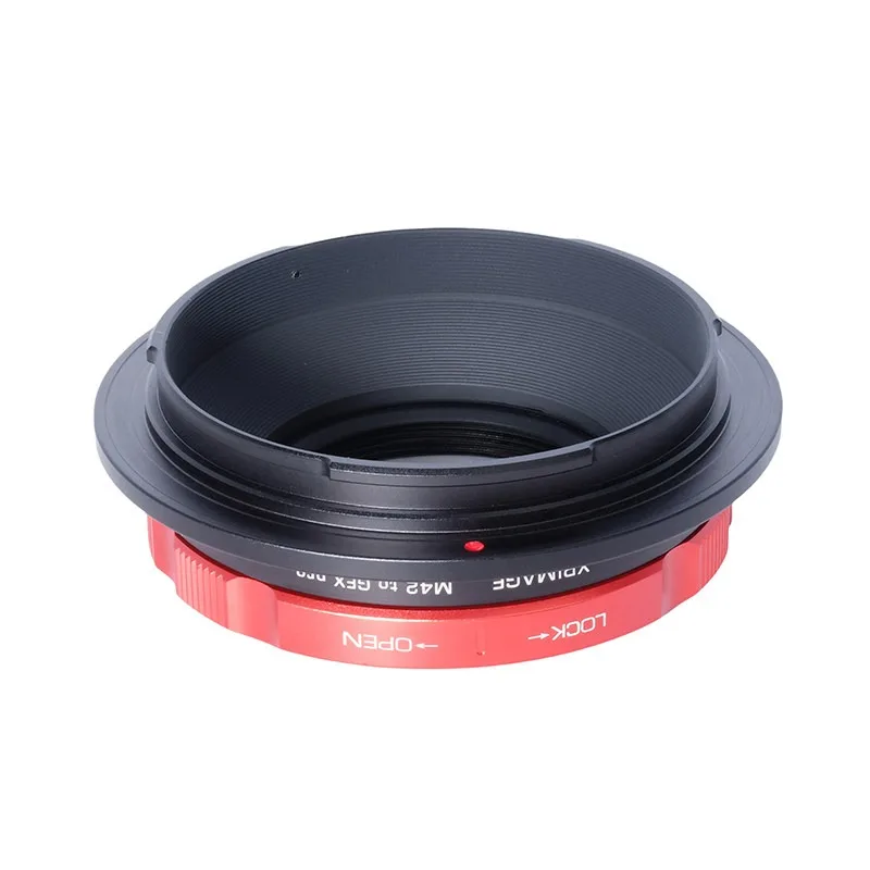 Фото Переходное кольцо XPimage M42-GFX для объектива с байонетом M42 на камеру Fuji GFX. №2