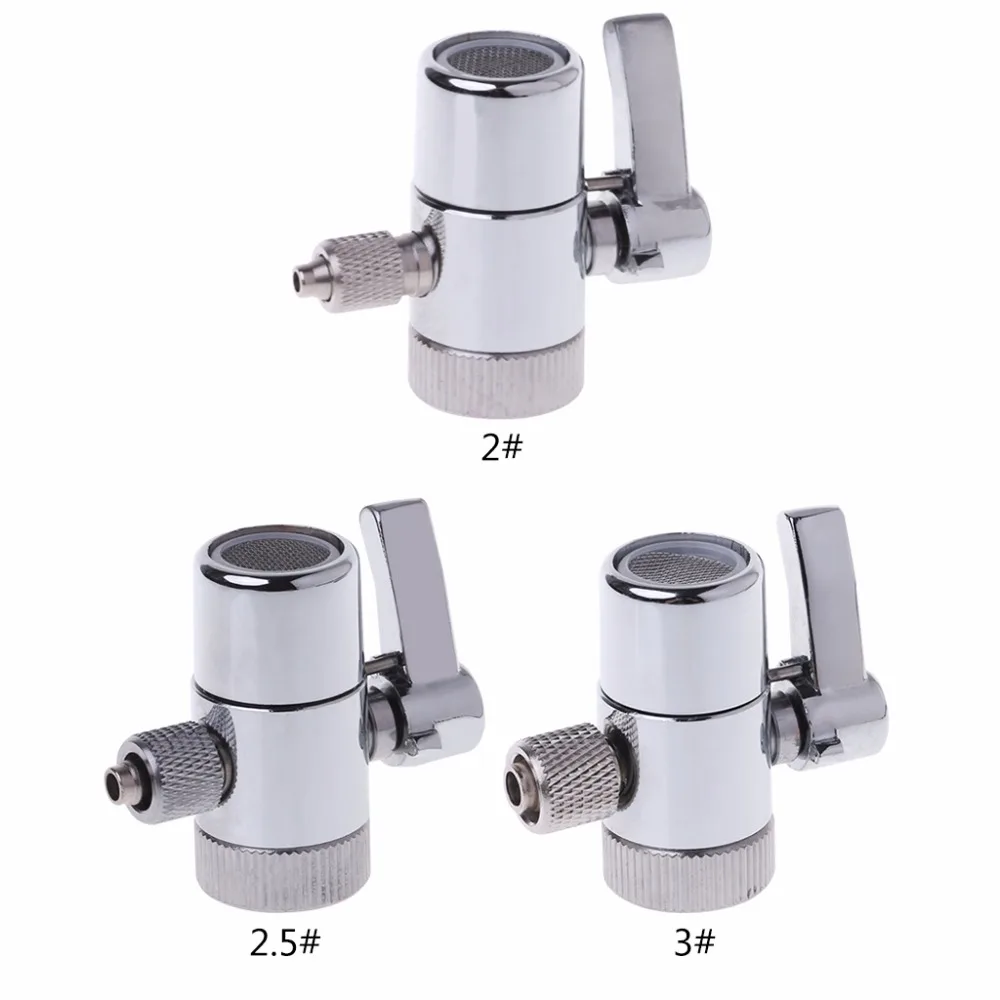 

Water Filter Faucet Diverter Valve Ro System 1/4" 2.5/8" 3/8" Tube Connector