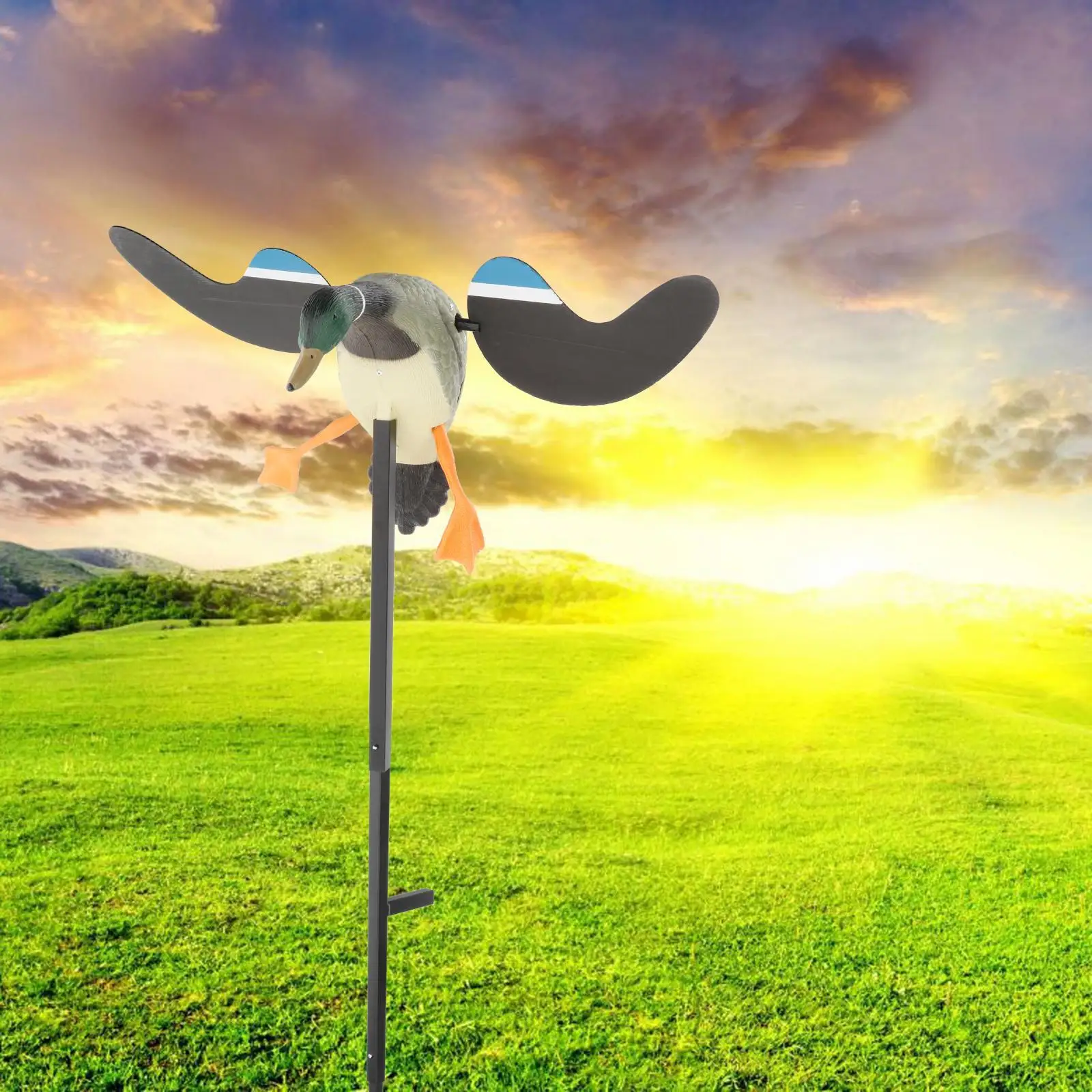 

Electric Wing Duck Decoy for Outdoor Decor Garden Backyard Decor