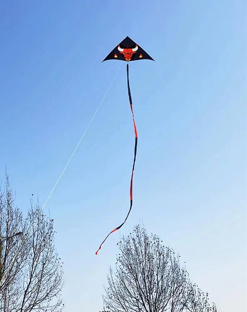 Бесплатная доставка бык воздушные змеи ripstop нейлоновый змей летящий коровьи