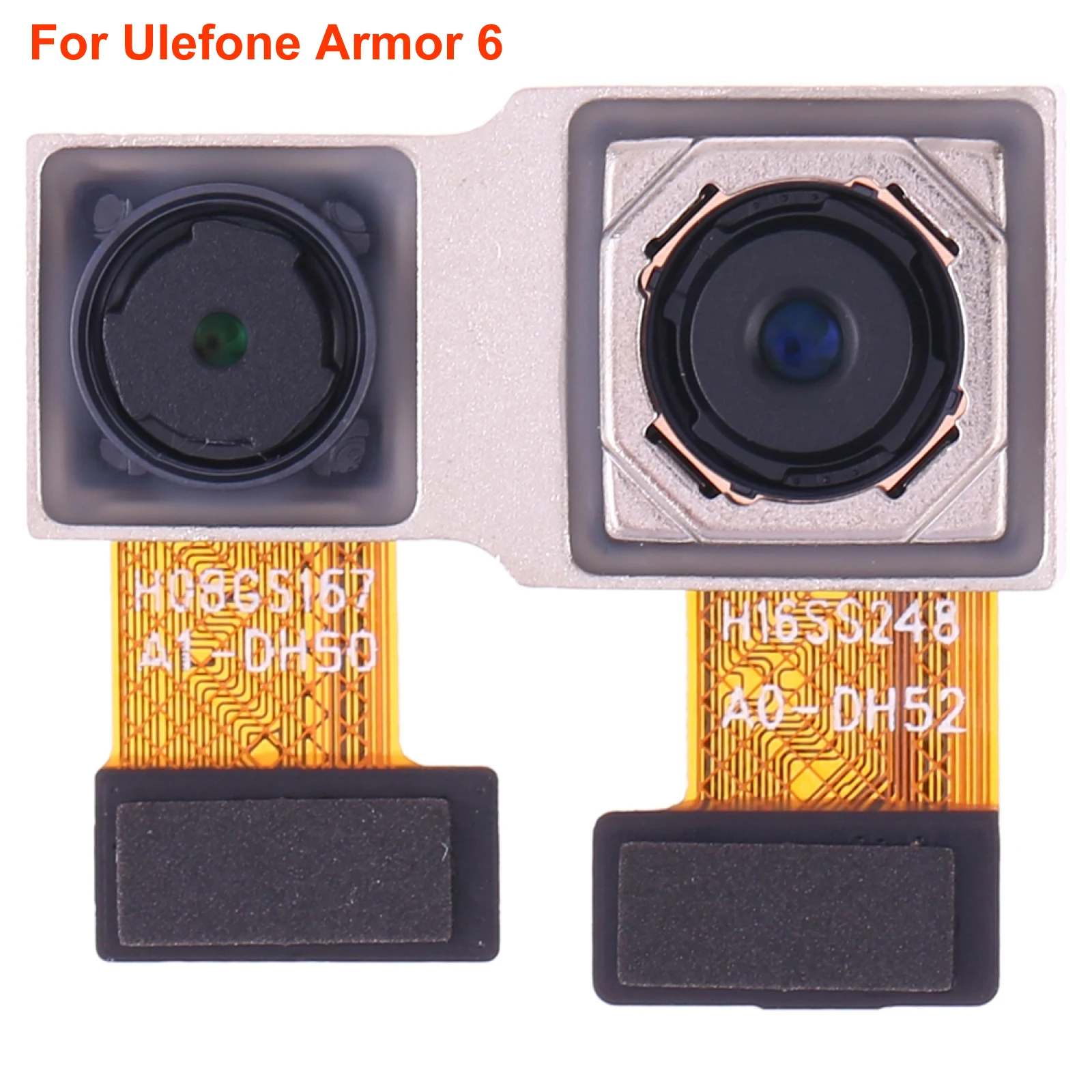 

For Ulefone Armor 6 Back Facing Main Camera Mobile Phone Spare Camera Accessories Smartphone Replacement Parts