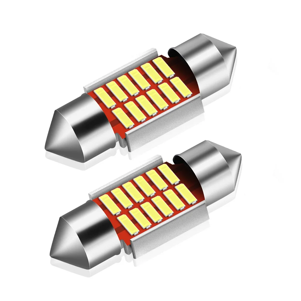 

Светодиодная лампа Festoon C5W 31 мм для Kia Rio K2 K3 Ceed Sportage 3 Sorento Cerato, подлокотник Picanto Soul Optima Canbus, внутреннее освещение автомобиля