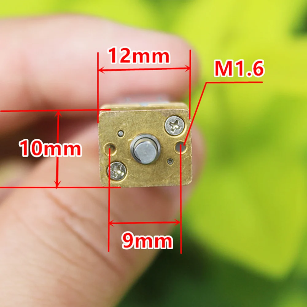 Мотор-редуктор Micro Mini N20 3-6 В постоянного тока 5 33-67 об/мин низкая скорость высокий