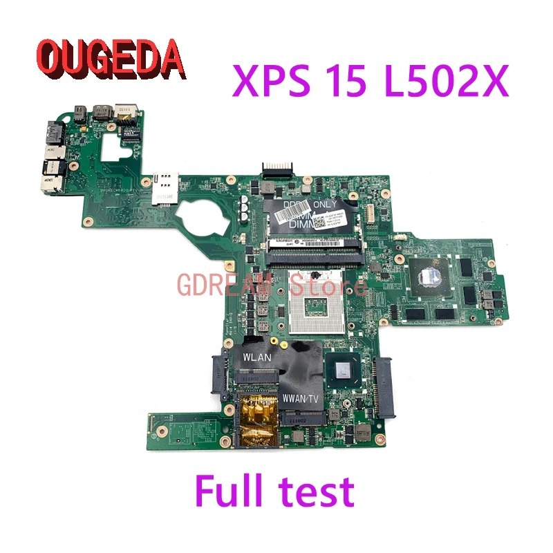 

Материнская плата OUGEDA DAGM6CMB8D0 CN-0C47NF 0C47NF для ноутбука DELL XPS 15 L502X GT525M видеокарта HM67 DDR3 Материнская плата полностью протестирована