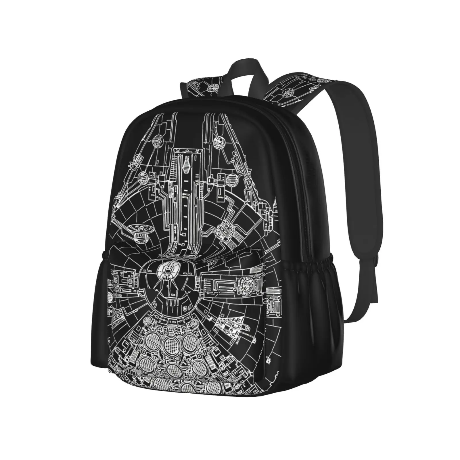 

Millennium Falcon Space Ship Fan Men's Bag Bag Ropes Girls Bag Shoe Bag For School Bag Bag Hip Sack School Shoe Bag Bucket Bag