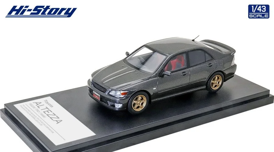 

Hi Story 1:43 Toyota Lexus IS200 Altezza RS200 TRD Racing Version Limited Edition Resin Metal Static Car Model Toy Gift