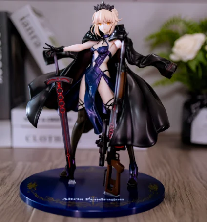 Фото Фигурка Black Saber Alter Rider Form из Fate Stay Night, модель аниме-персонажа, настольное украшение, подарок на каждый день №1