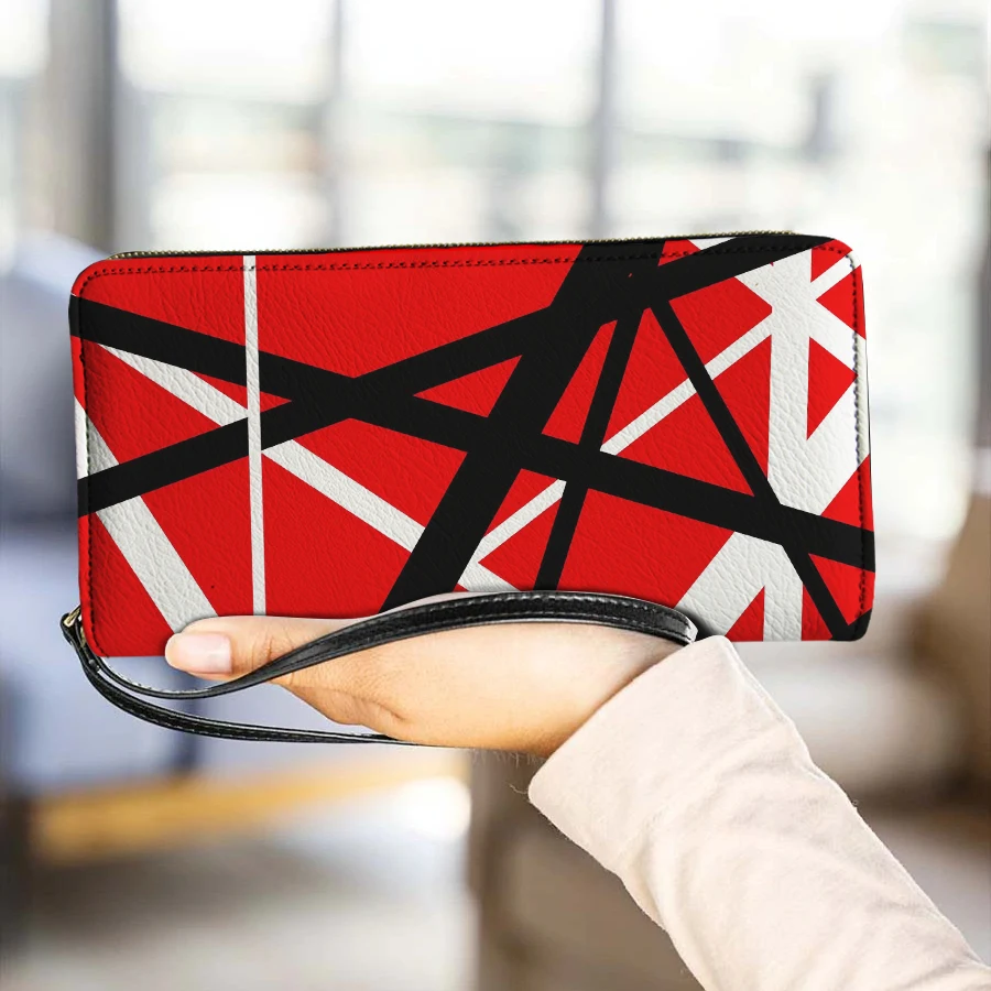 Van EVH 5150 кошелек с ремешком на запястье принтом в полоску для женщин и девушек