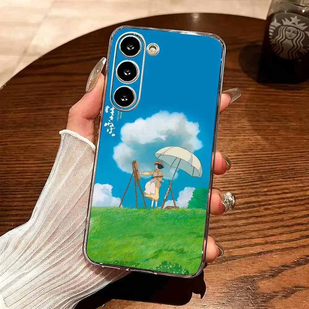 Чехол для телефона Amine The Wind Rises, прозрачный силиконовый мягкий чехол для Samsung A10,12,20,21S,30,31,40,50,51,52,70,71 (art.: 3920da90021f9) - 3920da90021f9