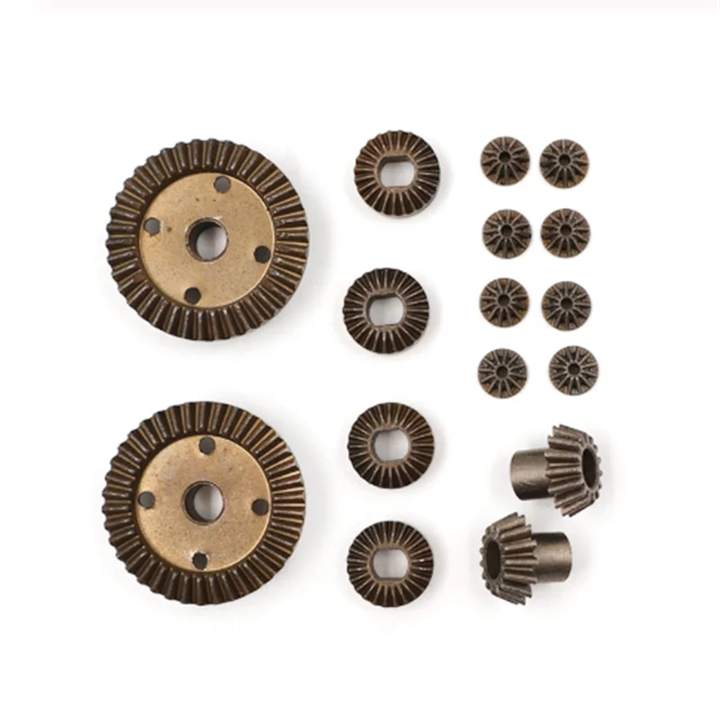 

Metal Upgrade Modification Differential 38T 15T 24T 12T Gear 16PCS For WLtoys 184011 A949 A959 A969 A979 K929 RC Car Parts