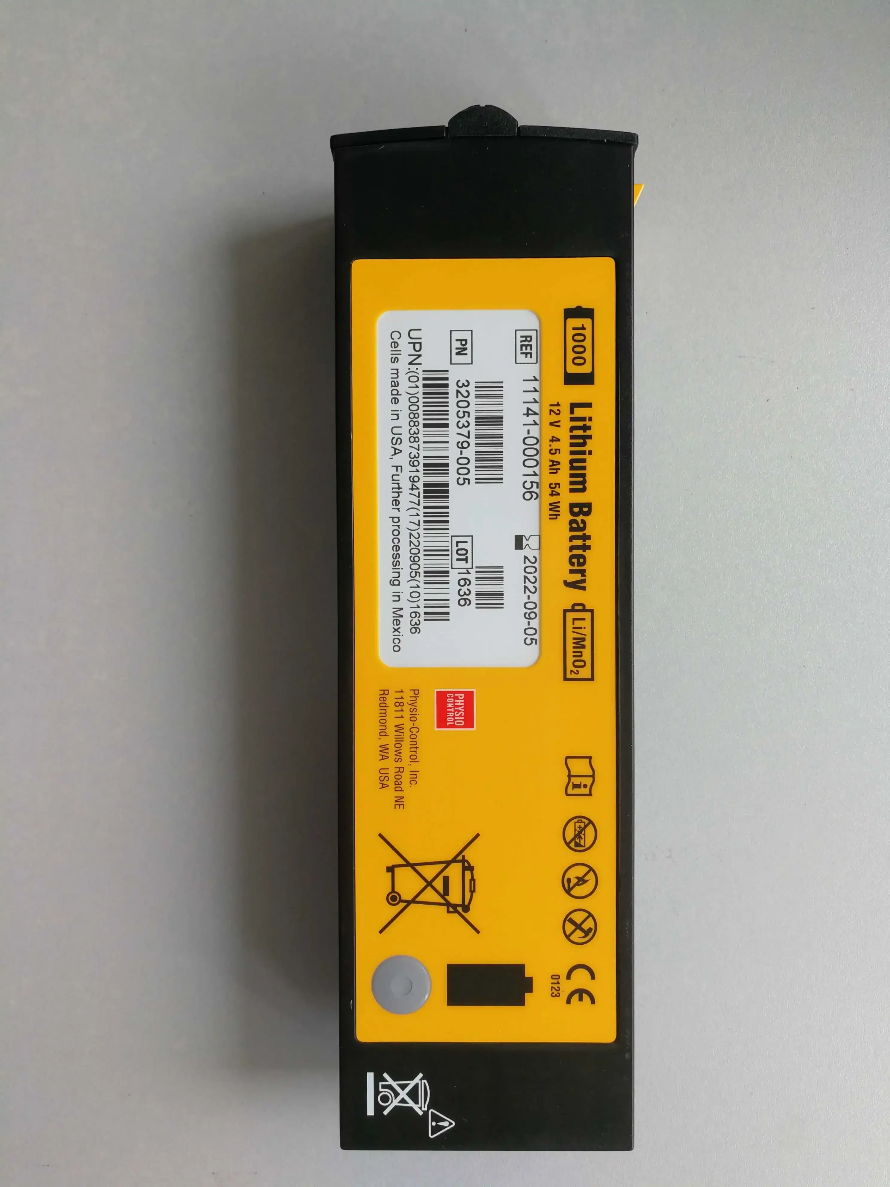 Для аккумулятора дефибриллятора Medtronic Fican/Lifepak1000/