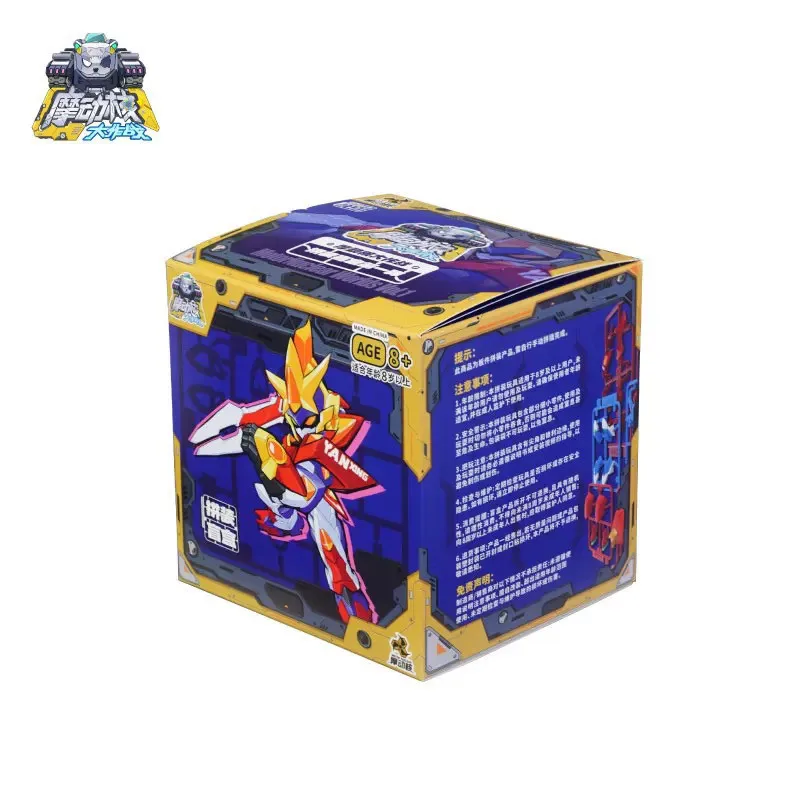 Фото Оригинальный китайский сборный набор Mecha Q-стиль: Фигурки Ao Bing Benboerba из серии Nuclear First Wave Blind Box №2