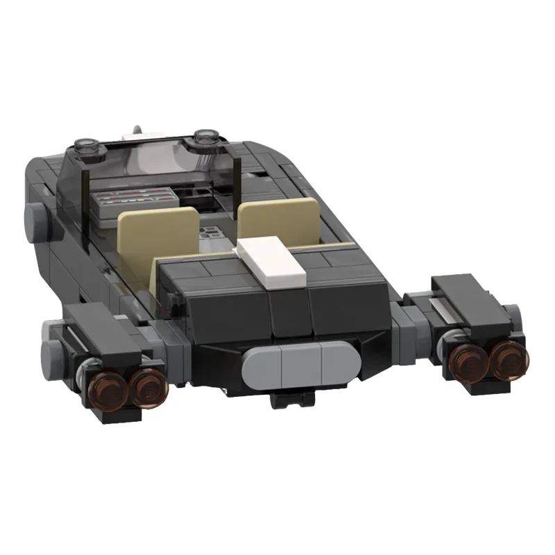 Фото 196 деталей MOC Blackslug Landspeeder Star Battle, модель игрушки, строительные блоки, рождественский подарок, конструктор, образовательная идея. №2