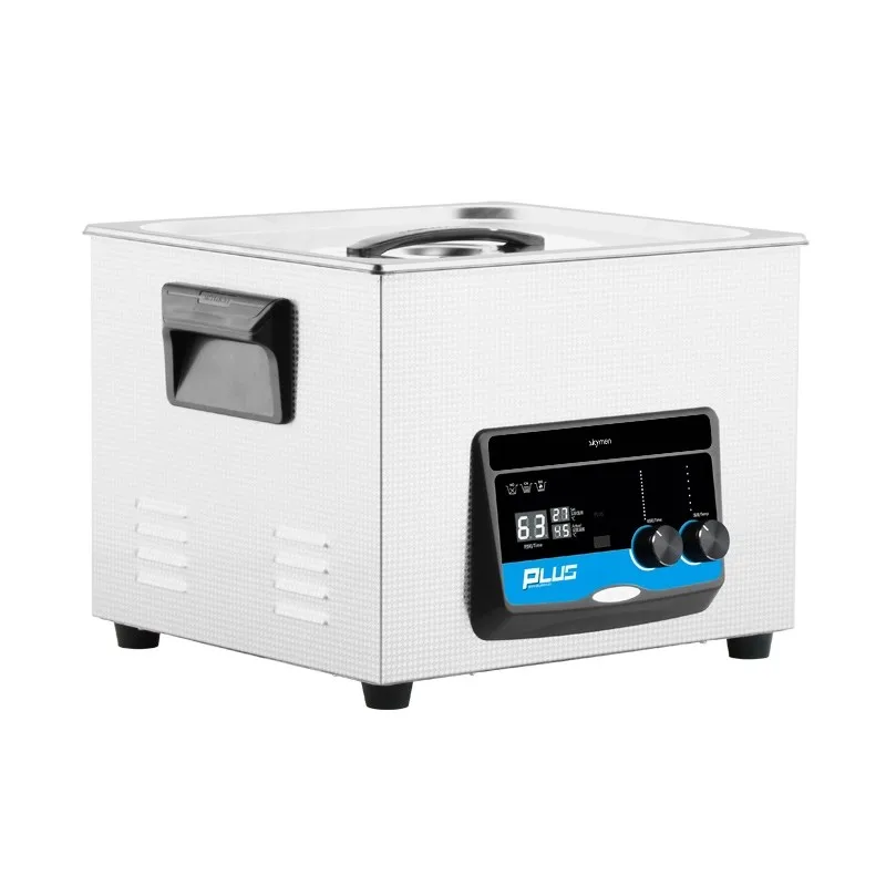 Фото Skymen JP-060Plus 15L цифровой ультразвуковой лабораторный очиститель с улучшенной мощностью, коммерческая ультразвуковая ванна для оборудования двигателя, автозапчасти №3