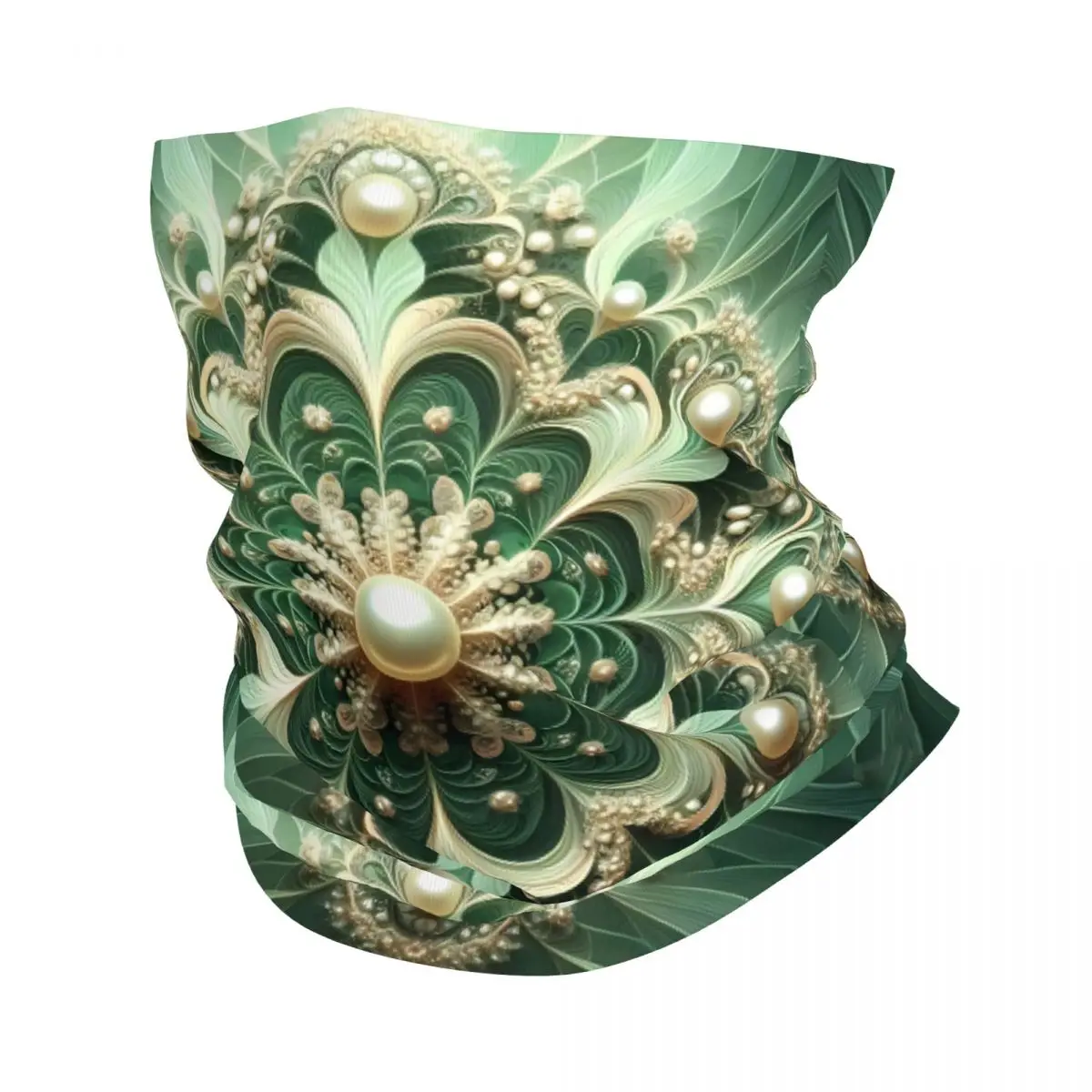 Шейный платок с глазурованным дизайном шейный маска для лица из полиэстера