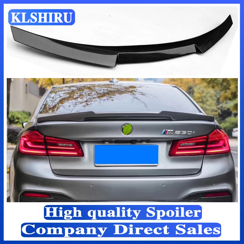 

M4 Style Real Carbon Spoiler Rear Wing For BMW 5 Series G30 2017+