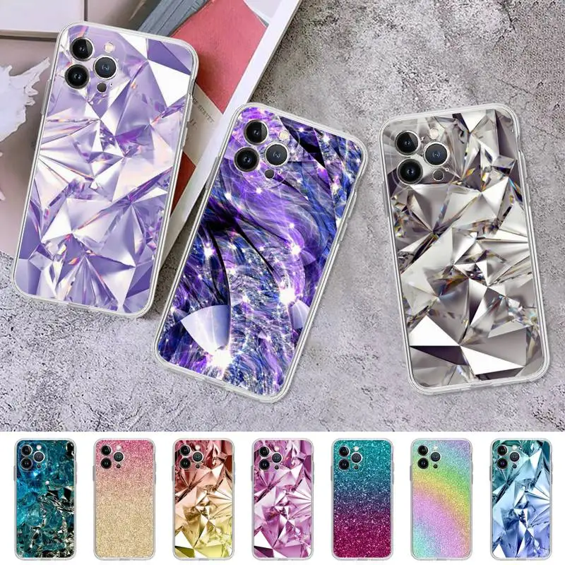 

Crystal Diamond Art Phone Case For iPhone 8 7 6 6S Plus X SE 2020 XR XS 14 11 12 13 Mini Pro Max Mobile Case