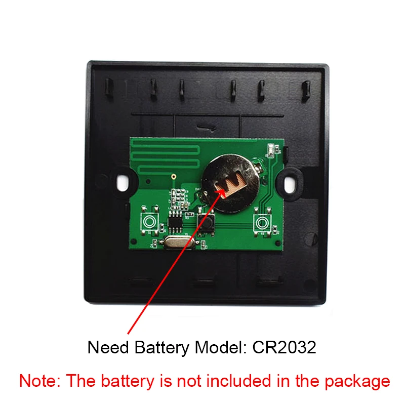 GERMA  1/2/3 Gang 433Mhz Universal Wireless Wall Switch Light RF Remote Control 110V 220V Receiver Home Button Ceiling Lamp