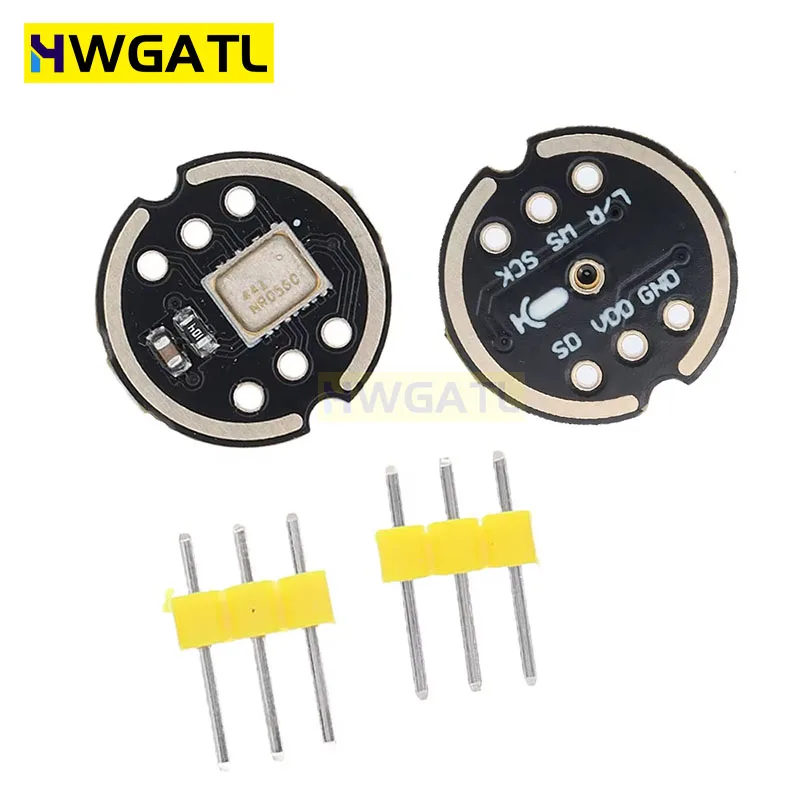 Фото HWGATL 3 шт. INMP441 MEMS микрофонный модуль интерфейс I2S |   Высокоточный всенаправленный |   Совместимость с ESP32/Arduino малой мощности №2