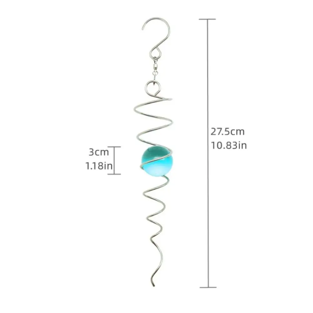 Современный стиль вращающийся спиральный хвост колокольчики